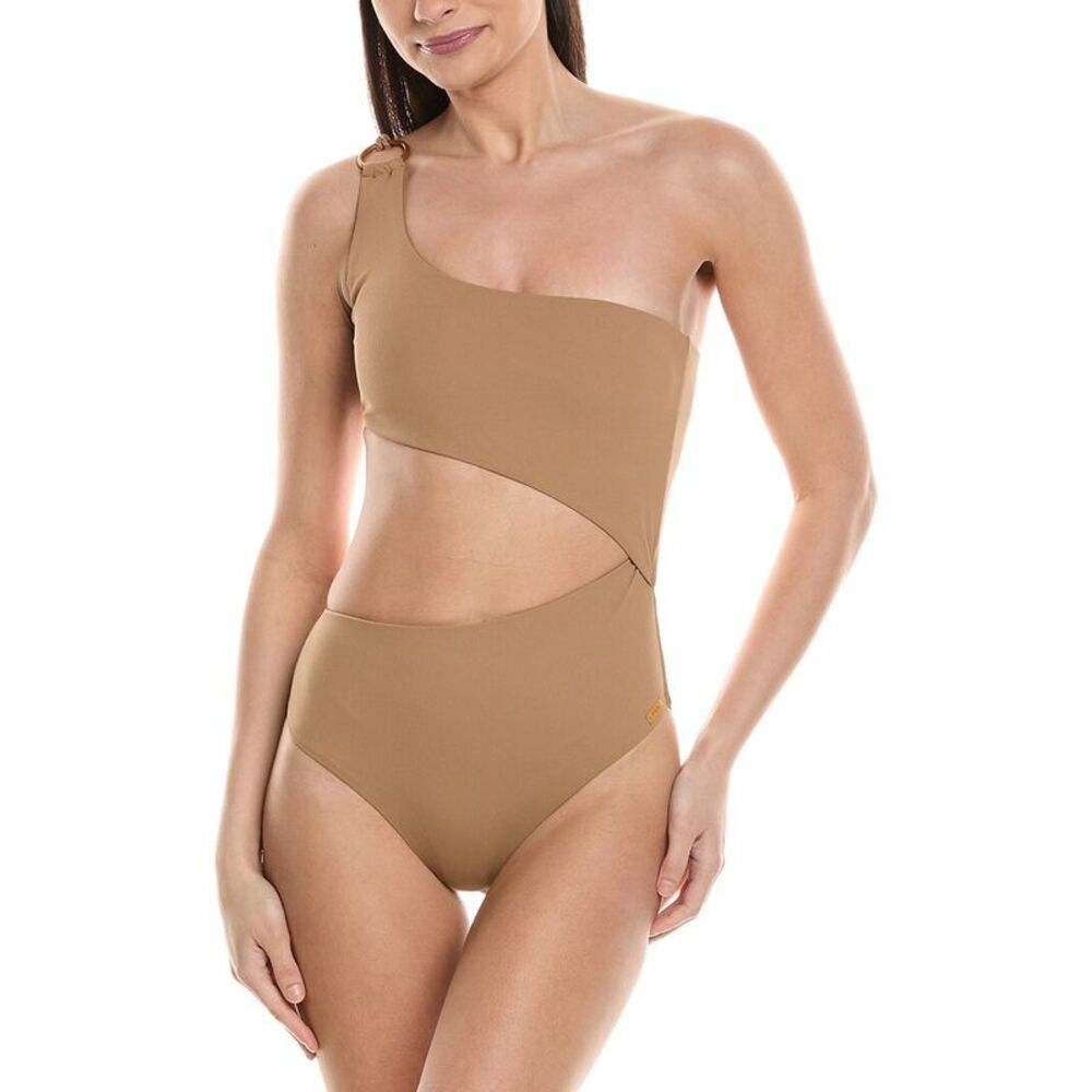 Palmacea Womens Cofi Rib One-Piece, Brown